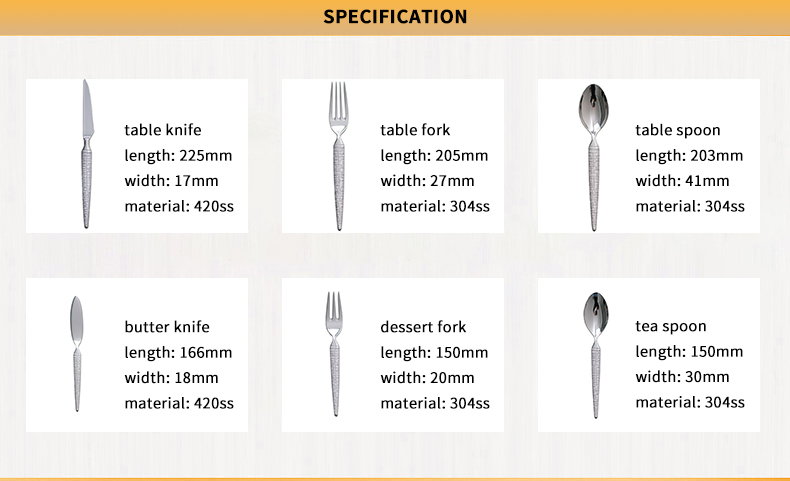 stainless steel flatware parameter_02