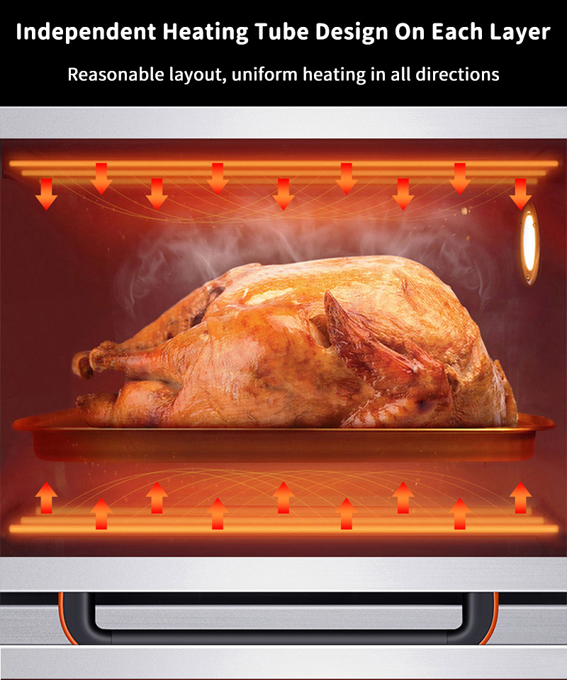 electric oven for baking mechanical control bake oven details_04