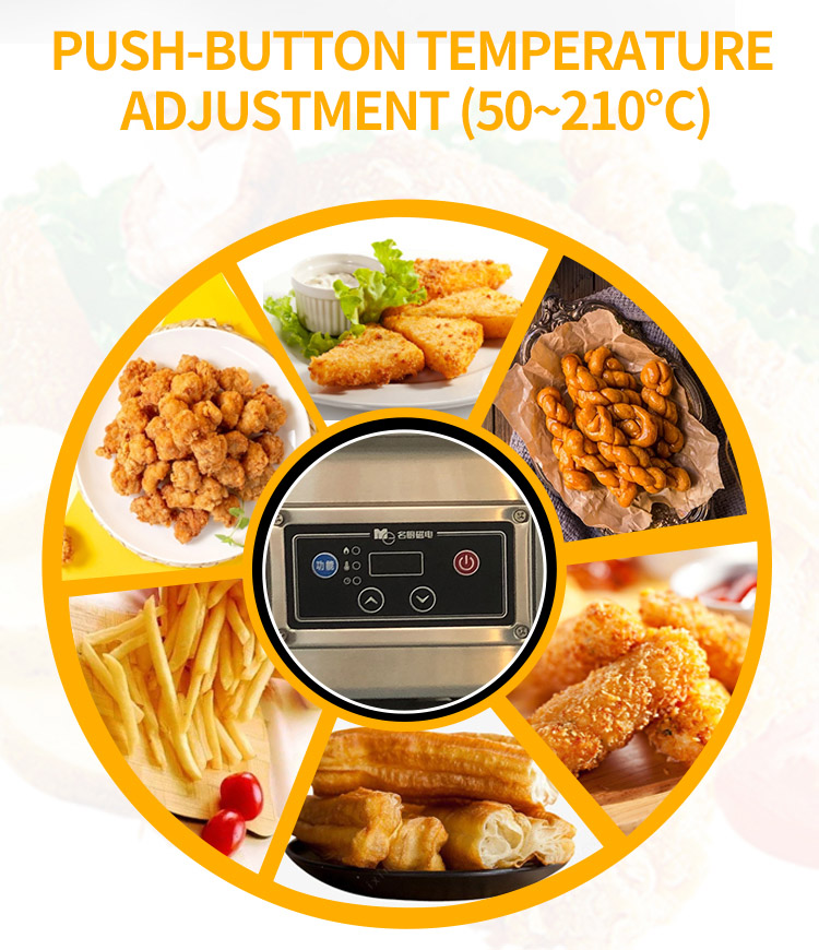 twin tank frying machine application_01