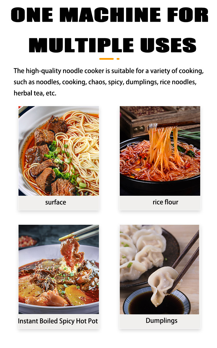 electric induction pasta noodles cooker application