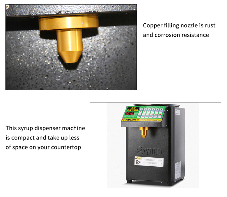 automatic sugar dispenser machine for bubble tea