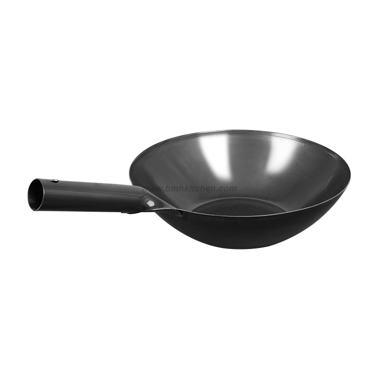 Japanese Iron Handle Wok 