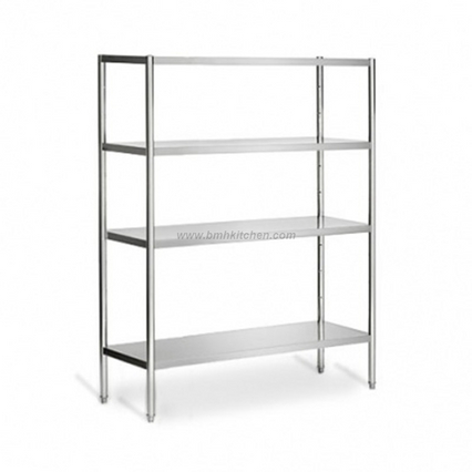 4-tier stainless steel shelf