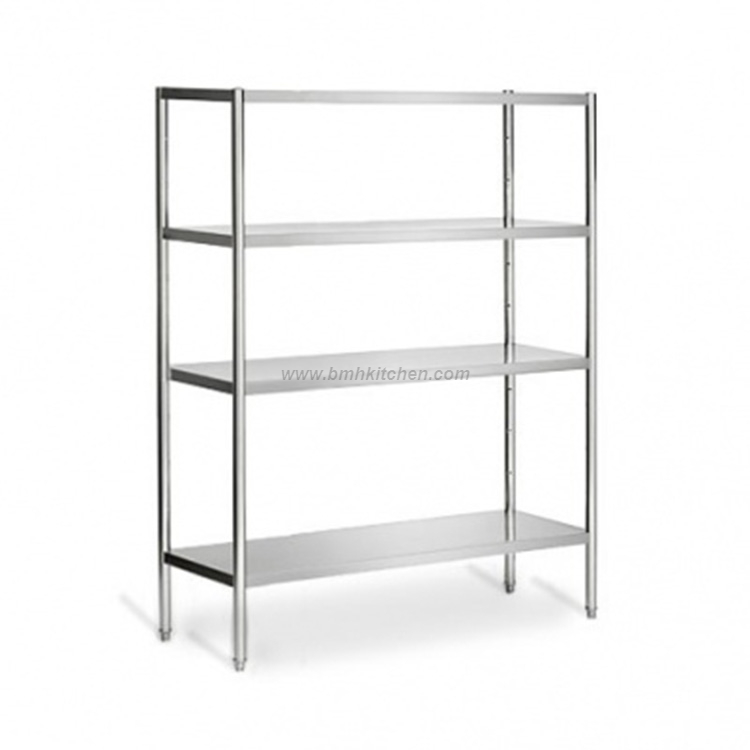 4-tier stainless steel shelf