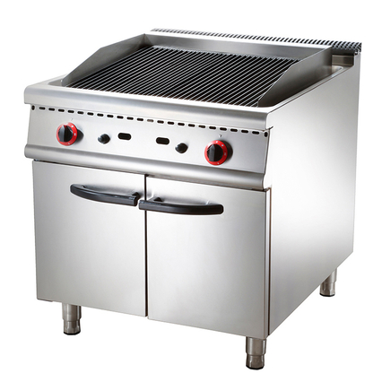 Commercial Gas Lava Rock Grill