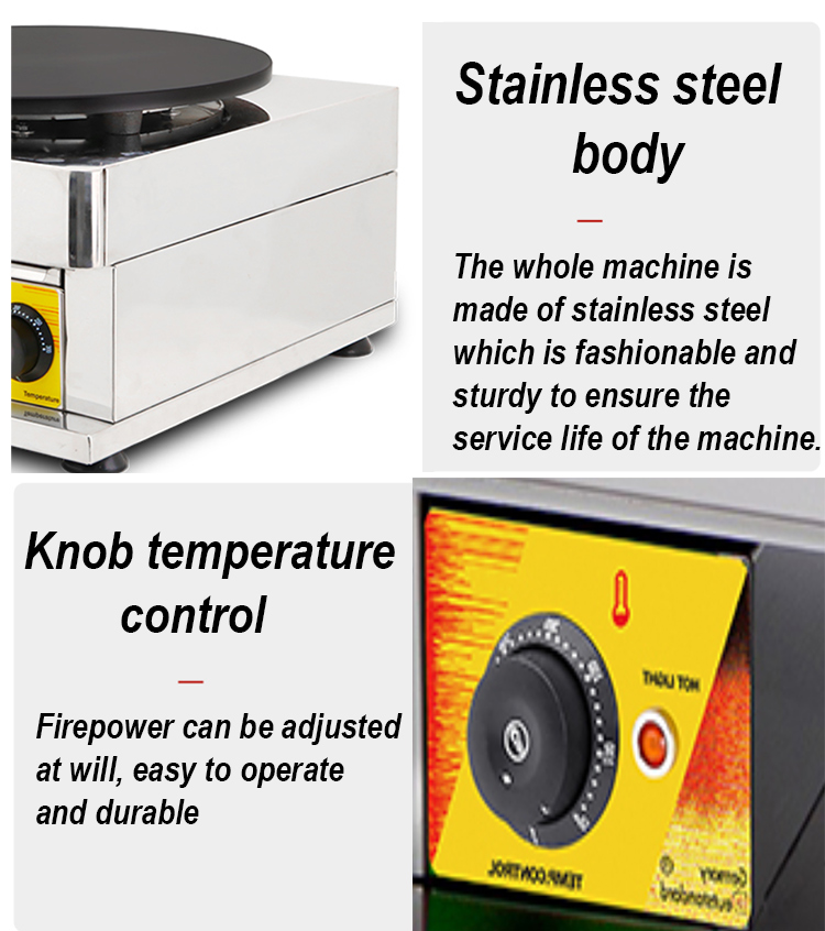 commercial non stick crepe pancake maker (2)
