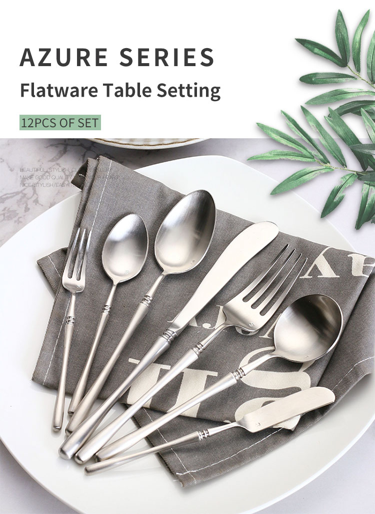 knife spoon and fork set