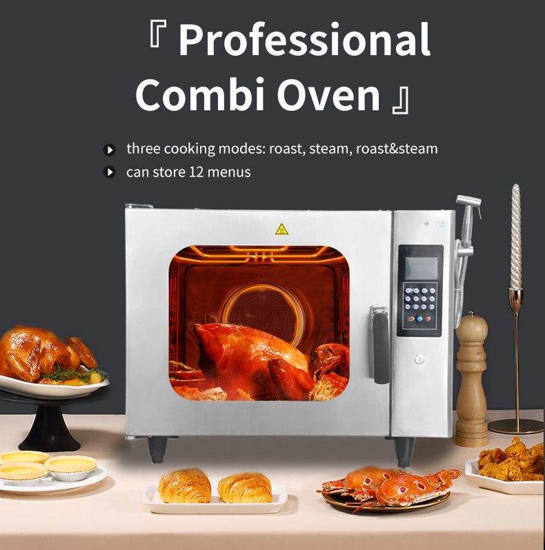 combi oven 4 trays