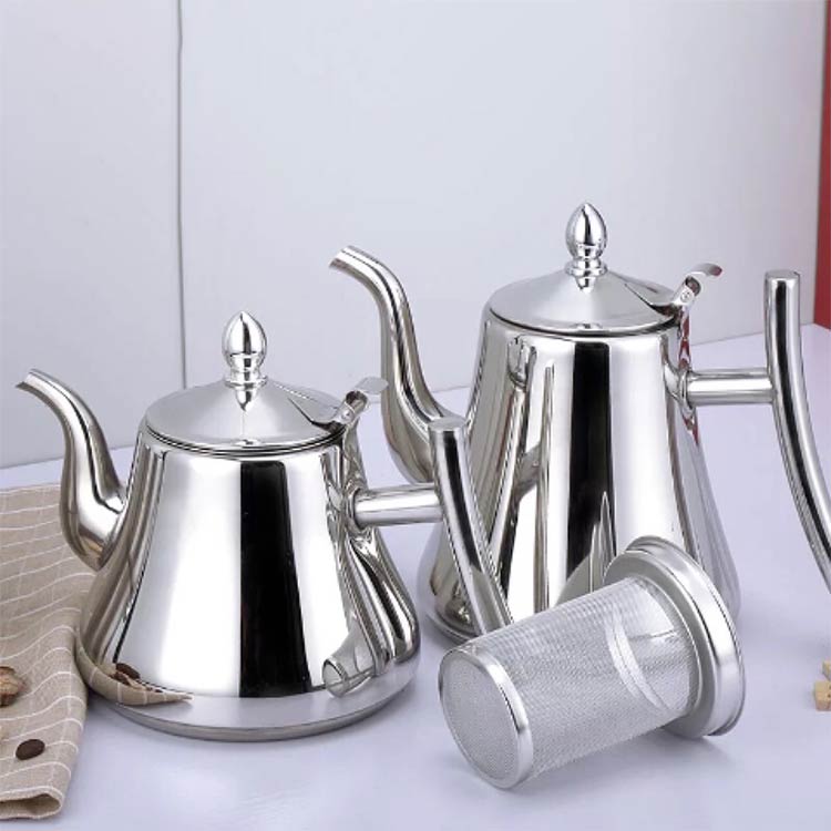 Stainless Steel HotCool Teapot (2)