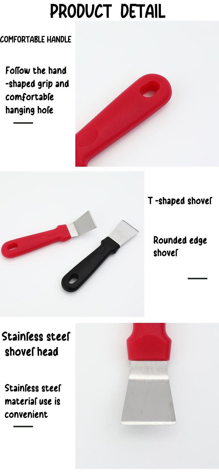 plastic handle Defrosting Shovel (2)