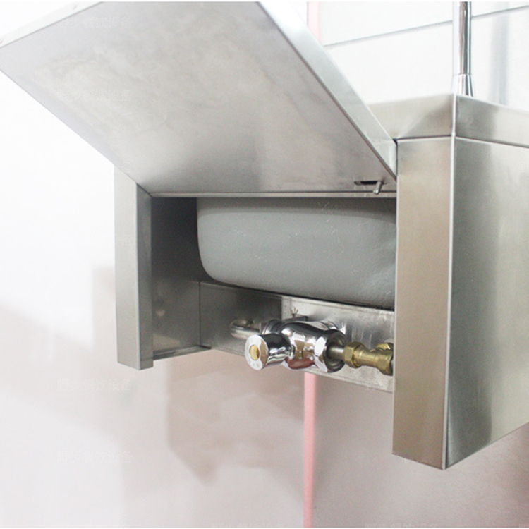 Knee Operated Hand Wash Sink