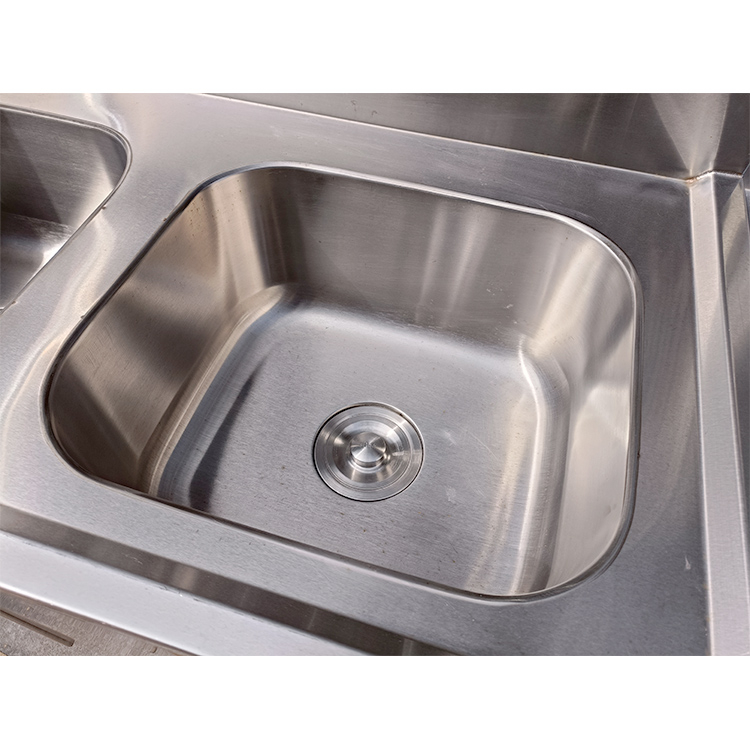 Commercial Sink with Cabinet Base