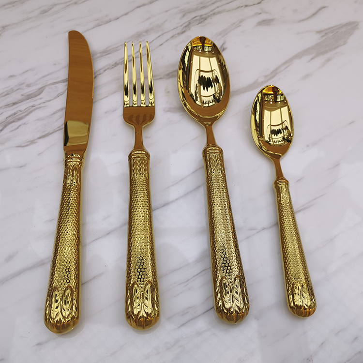 Heavy Weight Gold Silverware