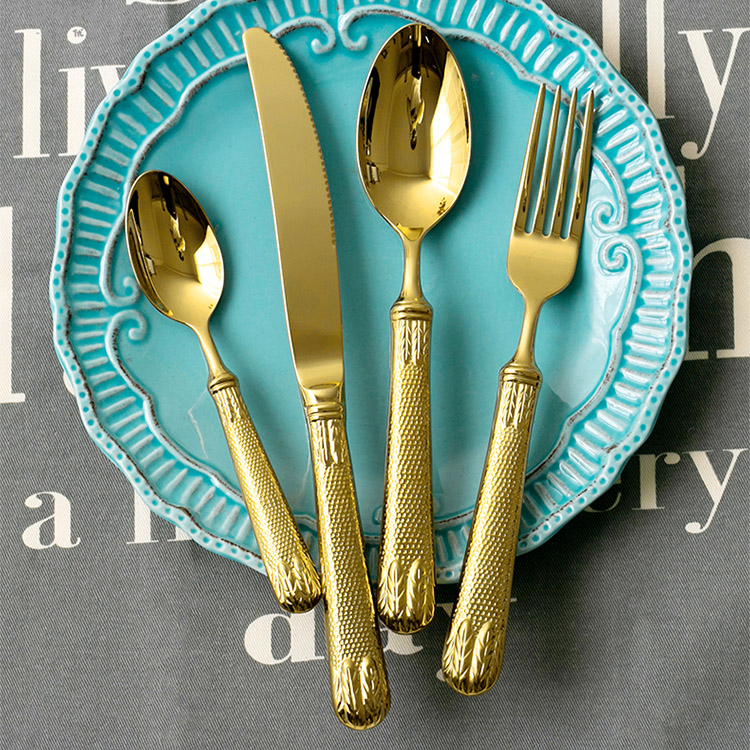 Heavy Weight Gold Silverware