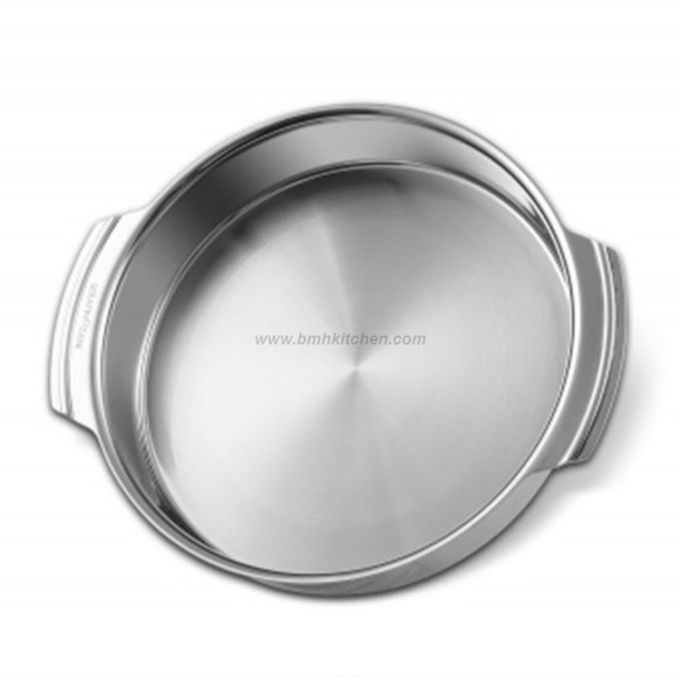 Round Stainless Steel Baking Tray