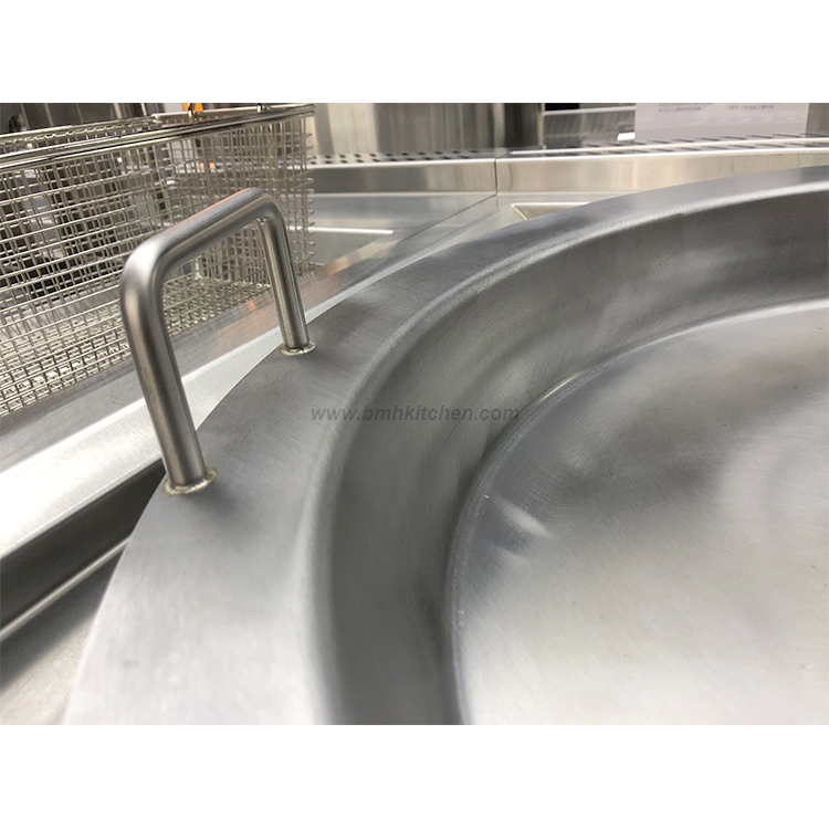 Induction Counter Range Fryer Pan 