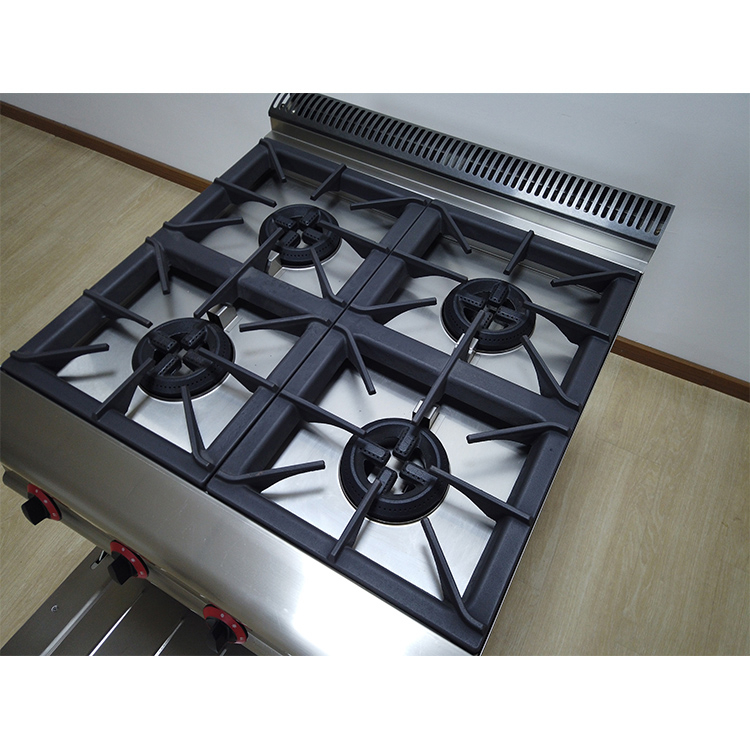 Commercial Gas Range with Oven