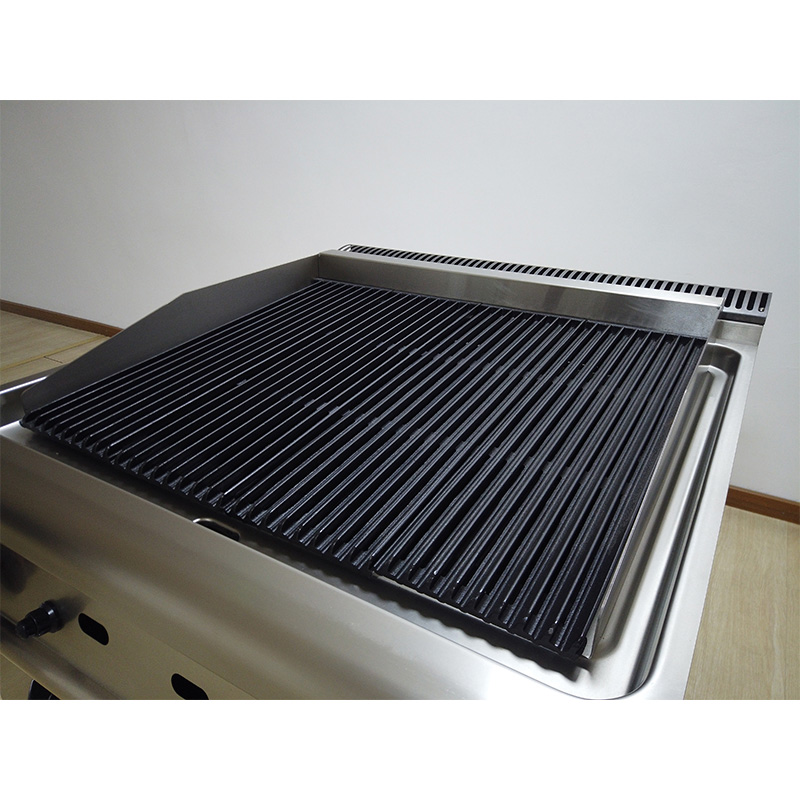 Commercial Gas Lava Rock Grill
