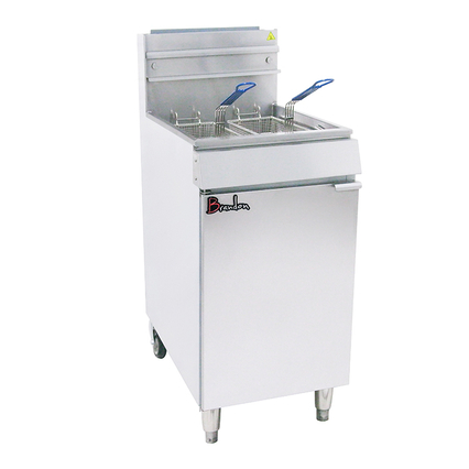 Gas 4 Tube Floor Fryer