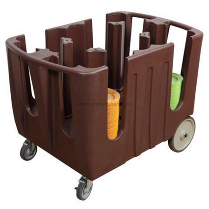 Adjustable Plate Dish Moving Trolley