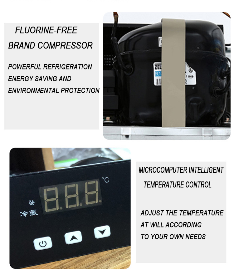 commercial refrigerator for sale with see-through door (1)