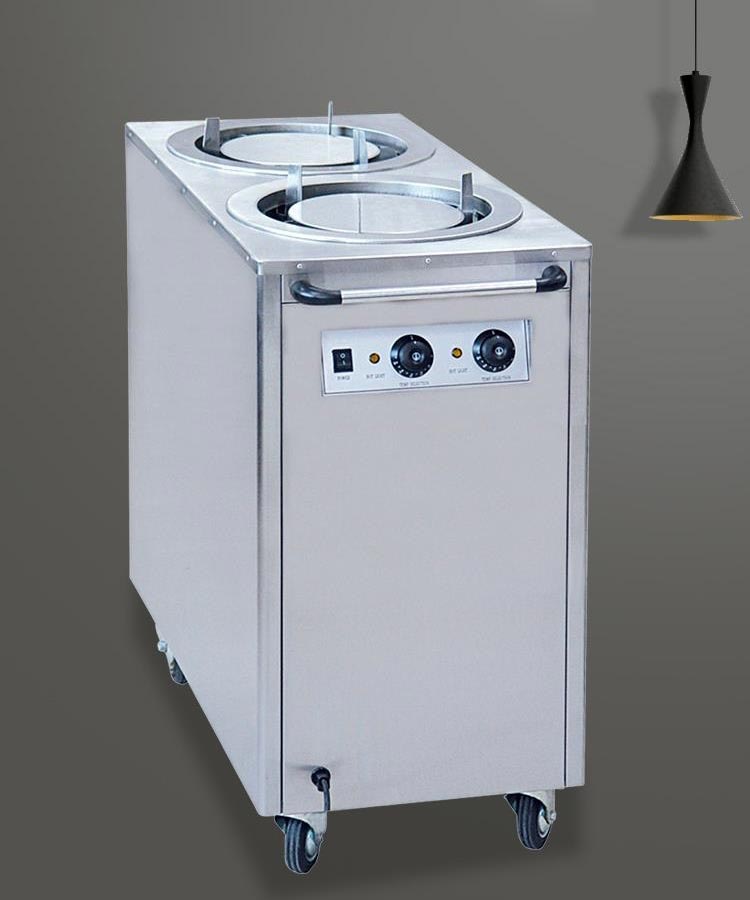 Stainless Steel Commercial Plate Warmer Cart