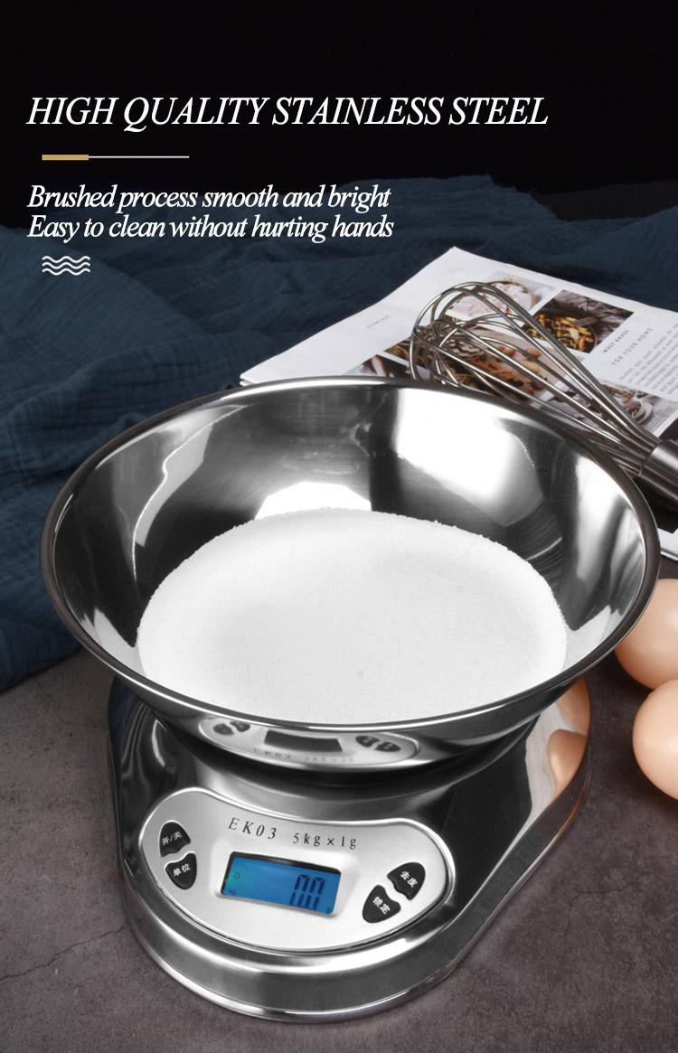 5kg Kitchen Digital Food Weighing Scale (2)