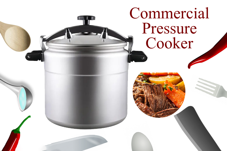 36cm aluminium pressure cooker serve for 55 person per