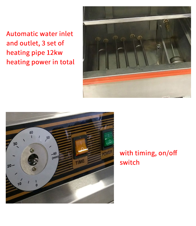 commercial electric steamer rice steaming cabinet