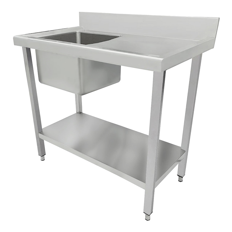 Single Bowl Sink with Drainboard