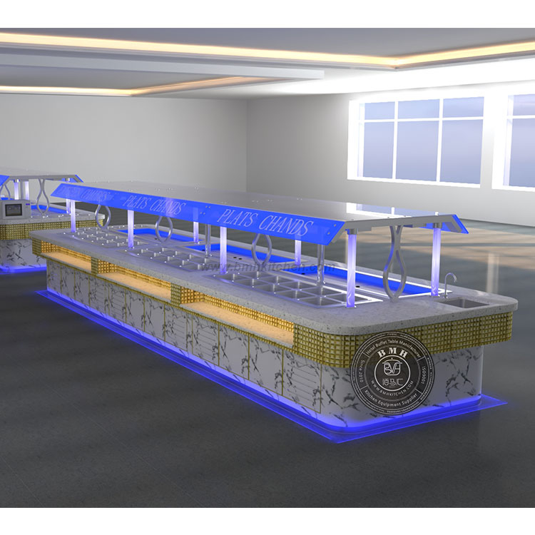 Customizable Commercial Buffet Table
