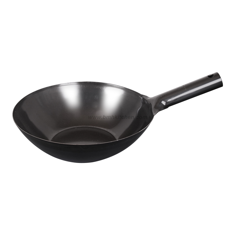 Japanese Iron Handle Wok 