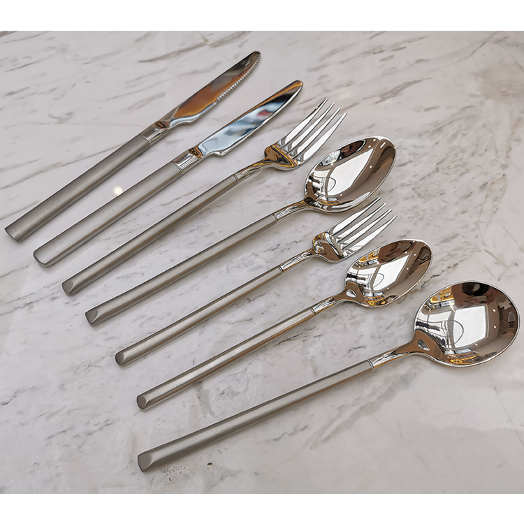 Square Handle Table Setting Cutlery