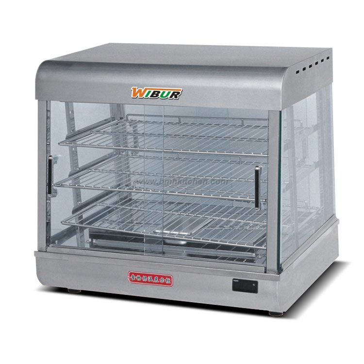 Hot Food Display Case Countertop