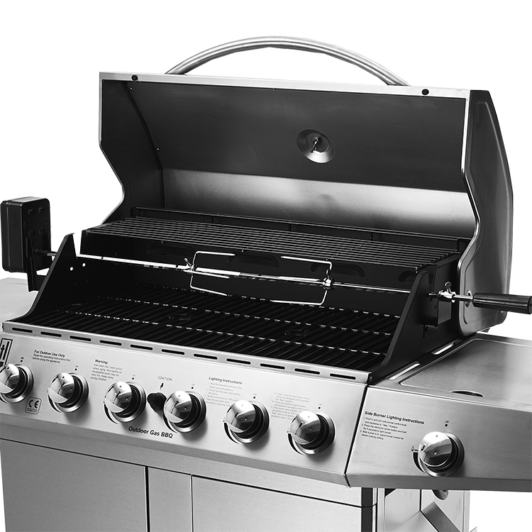 6 Brenngas BBQ Grill
