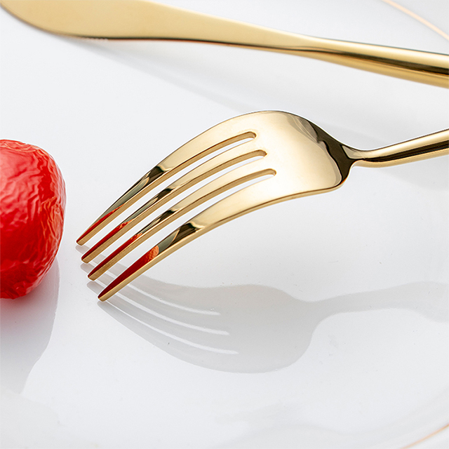Rose Gold Table Setting Flatware