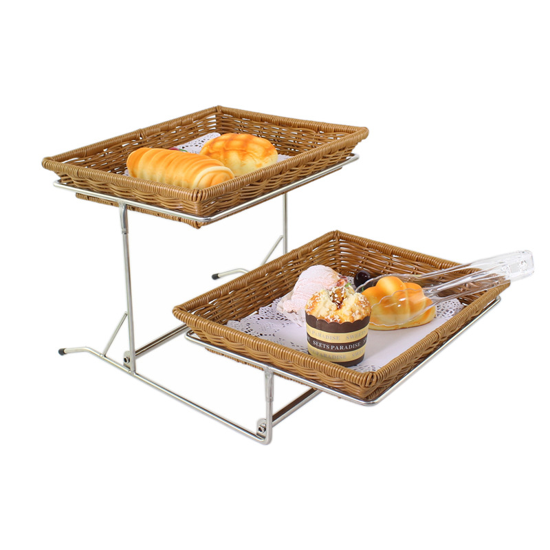 Black Metal Mesh Basket