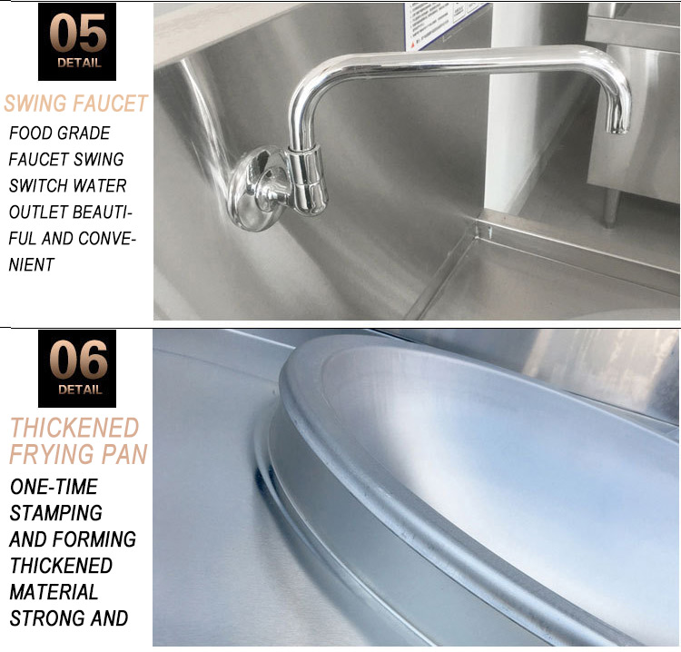 Commercial high power induction wok (1)