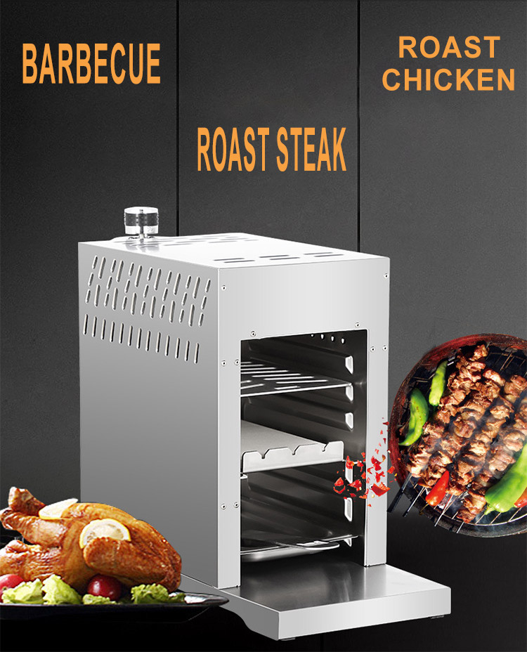 800 Degree High Temperature Gas BBQ Grill (1)