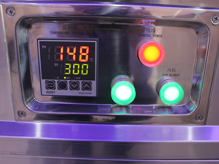 gas teppanyaki with digital controls