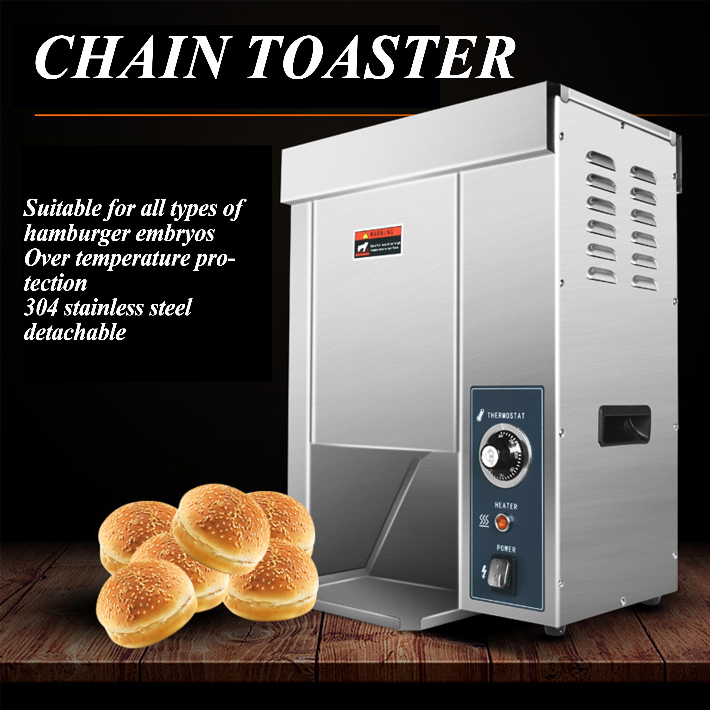 Commercial Hamburger Bun Toaster Machine (2)