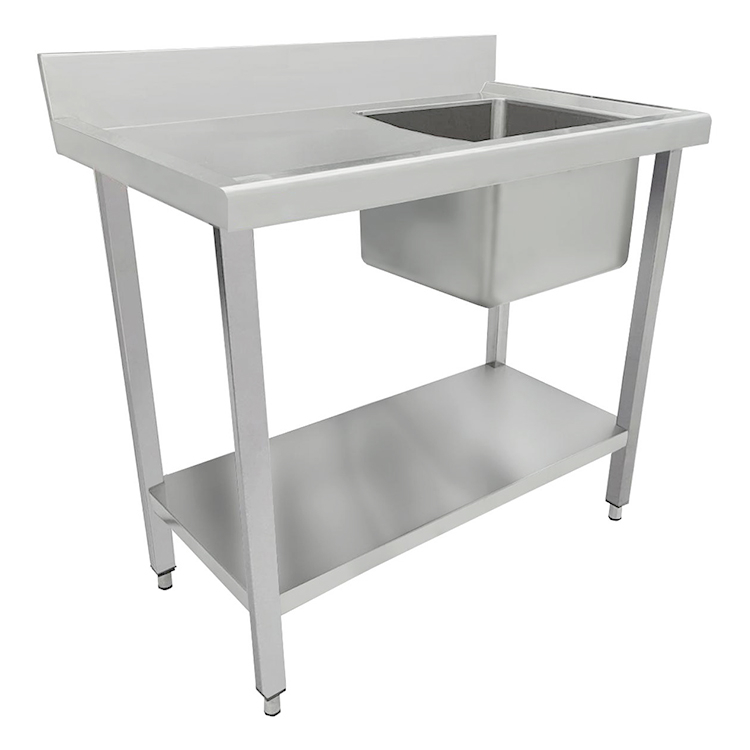 Single Bowl Sink with Drainboard