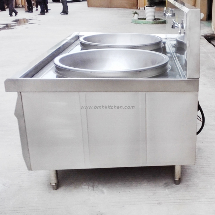 Stainless Steel Induction Wok Stove