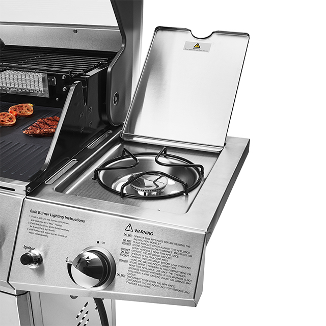 stainless steel outdoor bbq grill