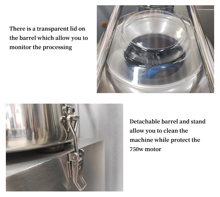 standing type stainless steel potato peeler machine