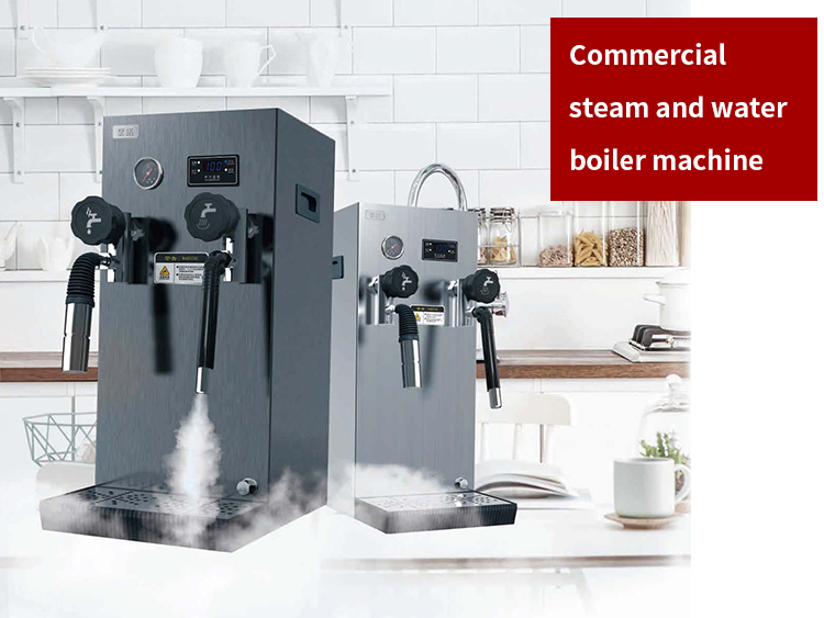 Commercial steam and water boiler