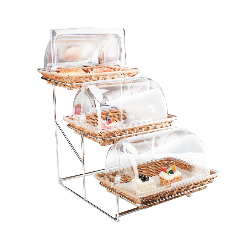 Shelf Bakery Removable Tiered Display