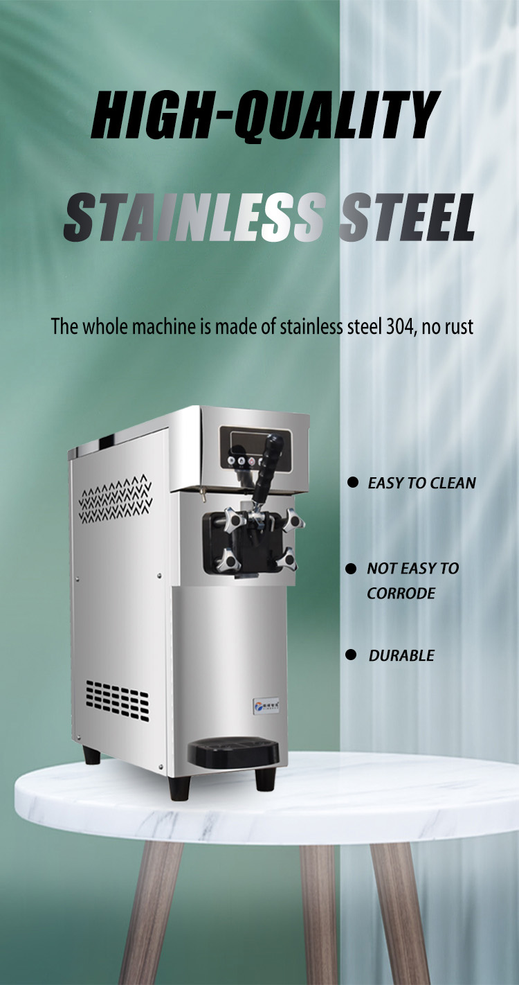 industrial 1500W ice cream maker machine details_08