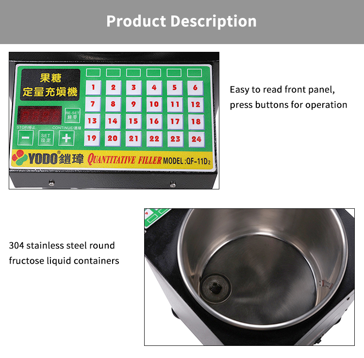 commercial stainless steel automatic syrup dispenser