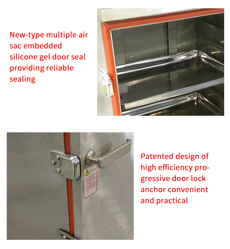 single door electric food steamer for buns fish chicken and rice